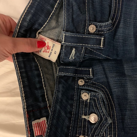 Dark blue true religion jeans - Picture 3 of 4